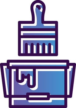 Paint Vector Icon Design