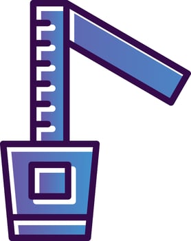 Meauring tape Vector Icon Design