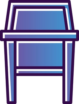 Bar Stool Vector Icon Design