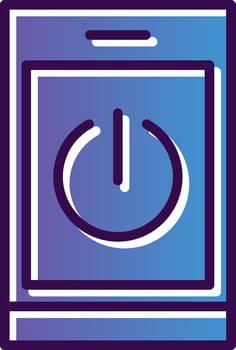 Mobile phone Vector Icon Design