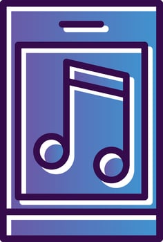 Mobile phone Vector Icon Design