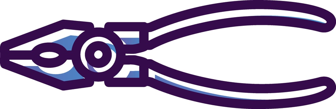 Lineman s pliers Vector Icon Design