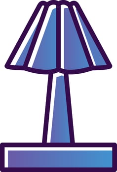 Lamp Vector Icon Design