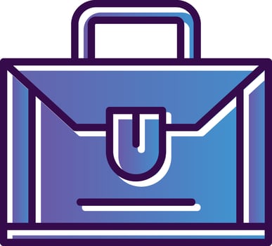 Briefcase Vector Icon Design