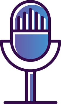 Microphone Vector Icon Design