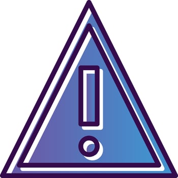 Warning Vector Icon Design