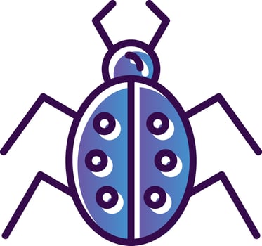 Bug Vector Icon Design