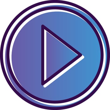 Play Sign Vector Icon Design