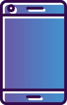 Mobile Phone Vector Icon Design