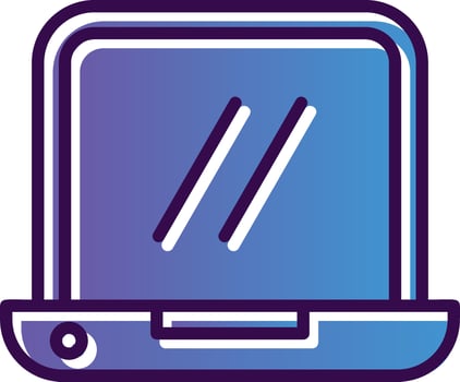Laptop Vector Icon Design