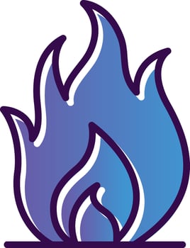 Fire Vector Icon Design