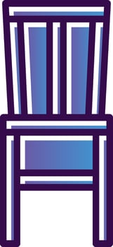 Chair Vector Icon Design