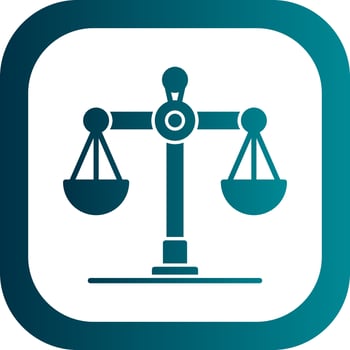 Balance Vector Icon Design