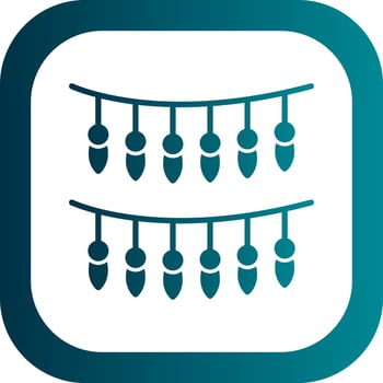 Garland Vector Icon Design