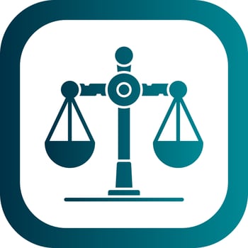 Balance Vector Icon Design