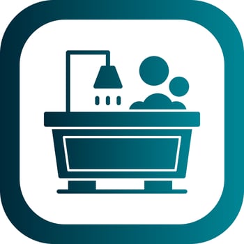 Washroon Vector Icon Design
