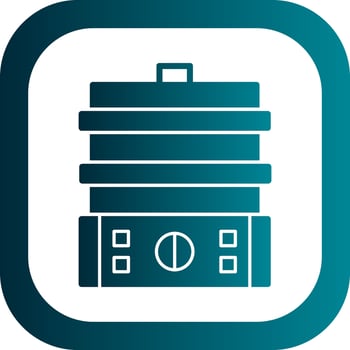 Food Steamer Vector Icon Design
