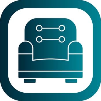 Couch Vector Icon Design