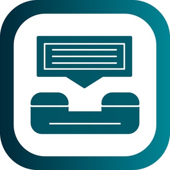 Help line Vector Icon Design
