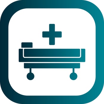 Stretcher Vector Icon Design