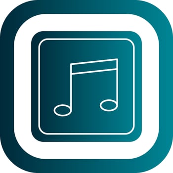 Music Player Vector Icon Design