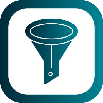 Funnel Vector Icon Design
