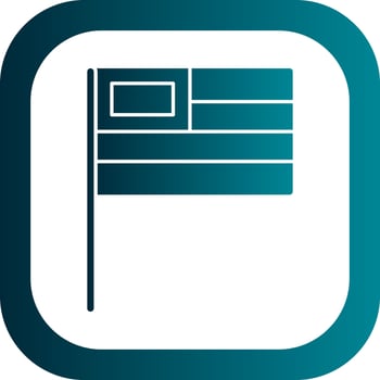 Flag Vector Icon Design