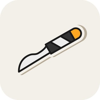 Scalpel Vector Icon Design