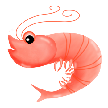 shrimp lobster cartoon png