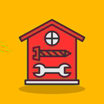 House Repair Vector Icon Design