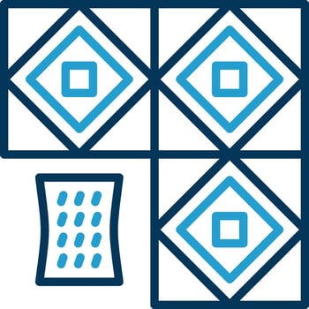 Tiles Cleaning Vector Icon Design
