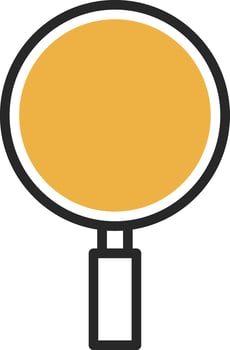 Magnifying glass Vector Icon Design