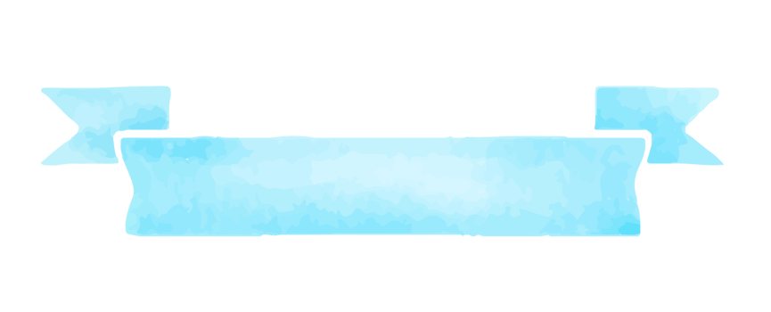 Watercolor blue label badge element png
