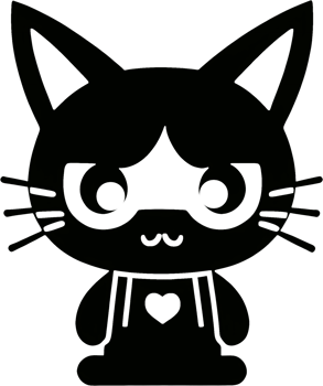 Close-up of cute cat face. AI-Generated png