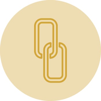 Link Vector Icon Design