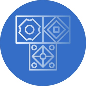 Multi Tiles Vector Icon Design