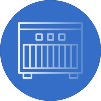 Heater Vector Icon Design