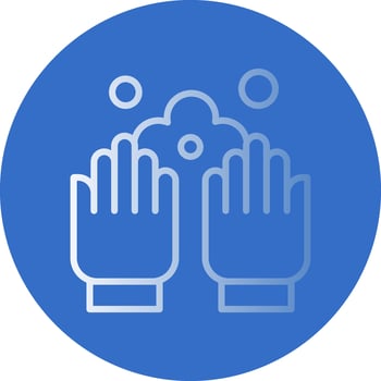 Hand wash Vector Icon Design