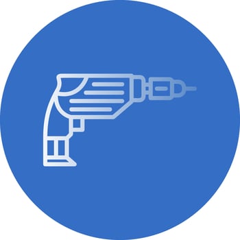 Drilling machine Vector Icon Design