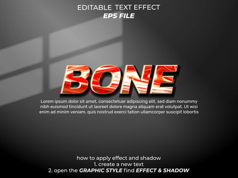 heroes text effect, font editable, typography, 3d text. vector template