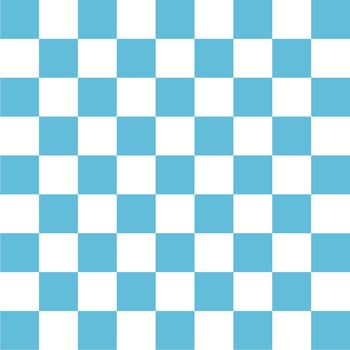 Seamless blue and white square grid pattern for background vector
