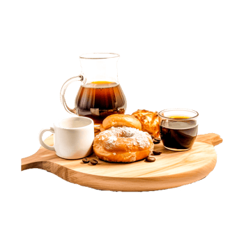 Coffee Cafe Breakfast Drink Biscuits png
