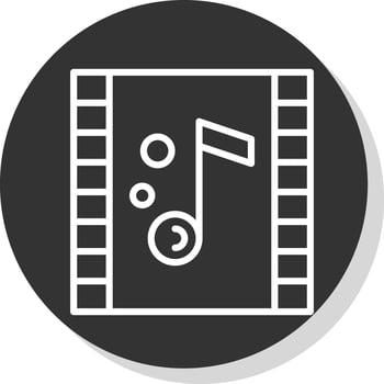 Reel Vector Icon Design