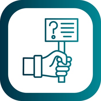 Protest Vector Icon Design