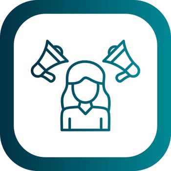 Awareness Vector Icon Design