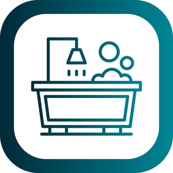 Washroon Vector Icon Design