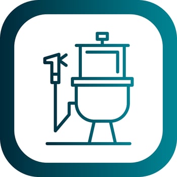 Bathroom Vector Icon Design