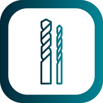 Drill tip Vector Icon Design
