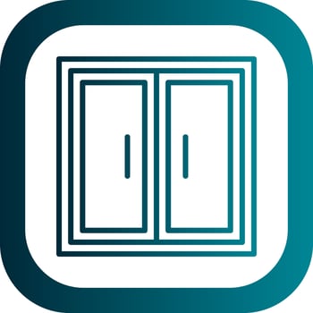 Window Vector Icon Design