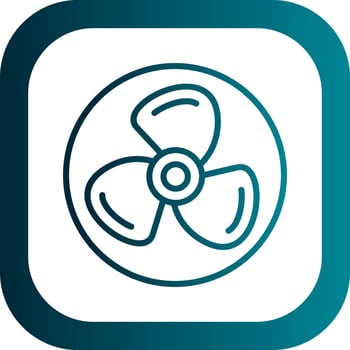 Fan Vector Icon Design